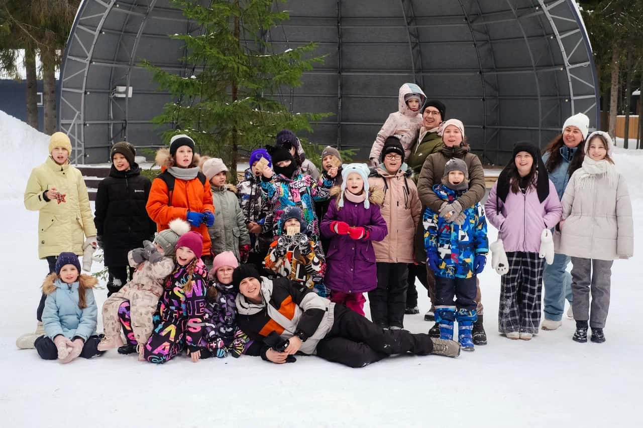 Лагерь на белом море